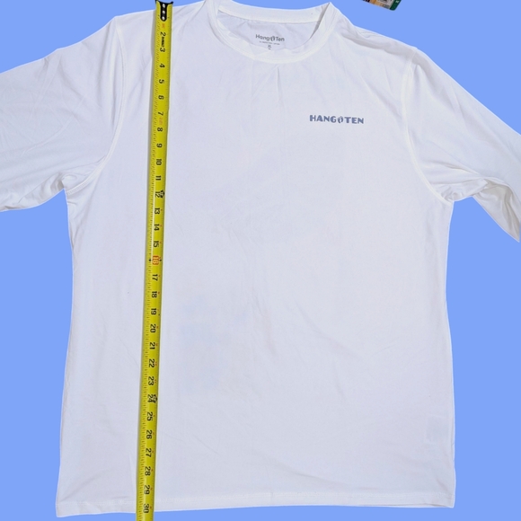 Hang Ten Men’s XL Rash guards Switchfoot Long Sleeve Sun Tee Shirt UPF 50+ NWT - Picture 9 of 11